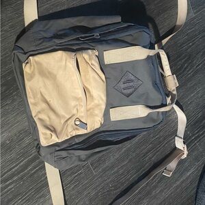 No boundaries cotton blend mini square backpack